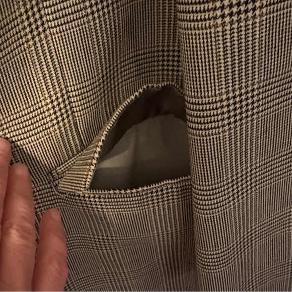 Austin Reed Gray/Black Blazer - Picture 3 of 12